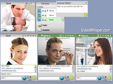 Webcam Site Plugins for Video Streaming, Chat, Conference, Recording, Presentation